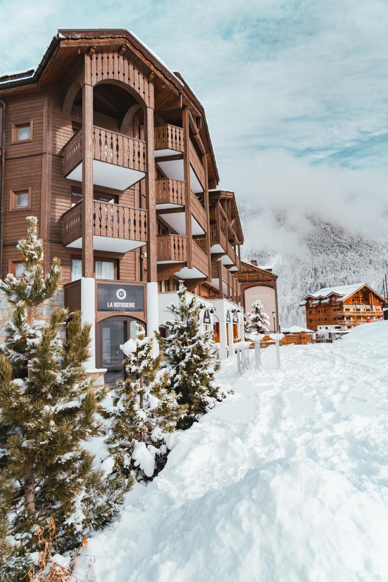 Fahrenheit Seven Courchevel Hotell Eksteriør bilde
